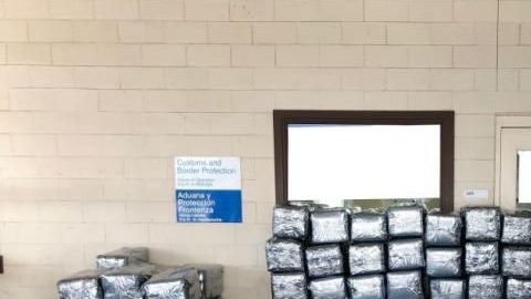 Decomiso de  81 paquetes de marihuana valorada en casi 1 millón de dólares.