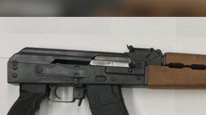 El arma decomisada