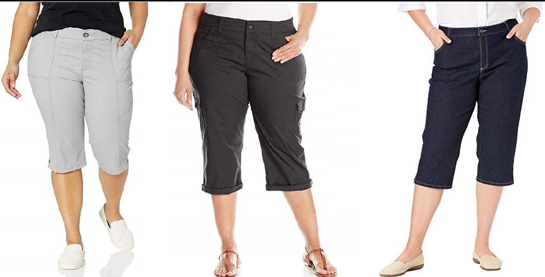 Pantalones Verano Mujer Pantalones Capri De Algodón Para Mujer