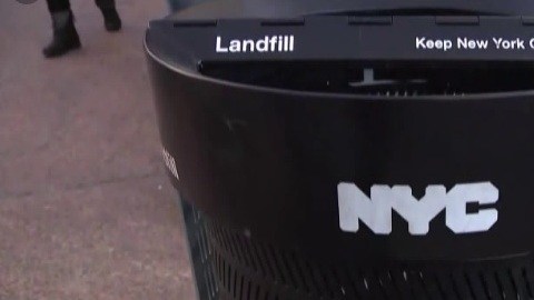 Los "futuristas" botes de basura