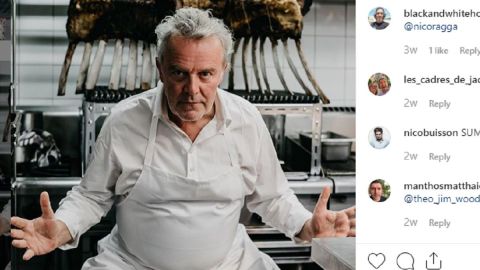 Alain Passard, quien ha retenido tres estrellas Michelin en su restaurante Arpège y en 2019 recibió el Chefs ‘Choice Award en los premios The World’s 50 Best Restaurants.