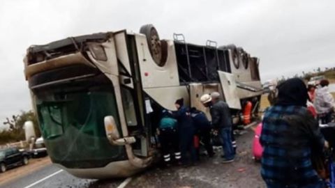 El autobús salió de la terminal Transporte Chávez.