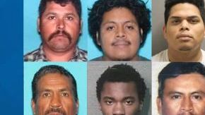 Los 6 hombres tienen en su contra ordenes de arresto.