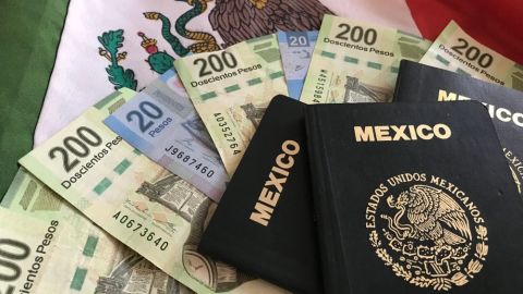 Pasaporte mexicano.