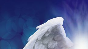 Los ángeles son ayuda divina.