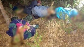 Sicarios del narco matan a familia completa en Michoacán