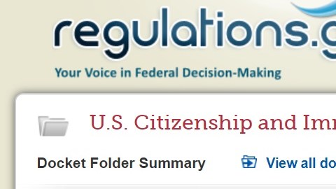 Los comentarios deberán ser revisados por autoridades migratorias.