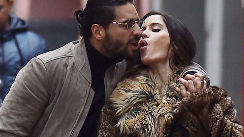 Maluma y Natalia Barulich.
