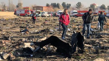 Derribo avion ucraniano en Iran