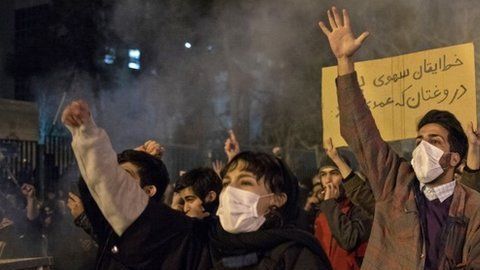 Las manifestaciones del fin de semana fueron un insólito giro.