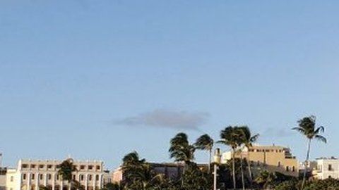 El meteoro se vio desde casi toda la isla, según los reportes.