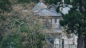 La residencia de la pareja en la isla de Vancouver.