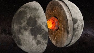 El núcleo de la Luna funcionaba como un dínamo que generaba un campo magnético.