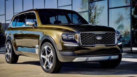 El concepto Telluride de Kia fue hecho a mano.