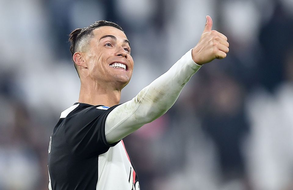 ¡Con la cuchara grande! Cristiano Ronaldo marcó un hat ...