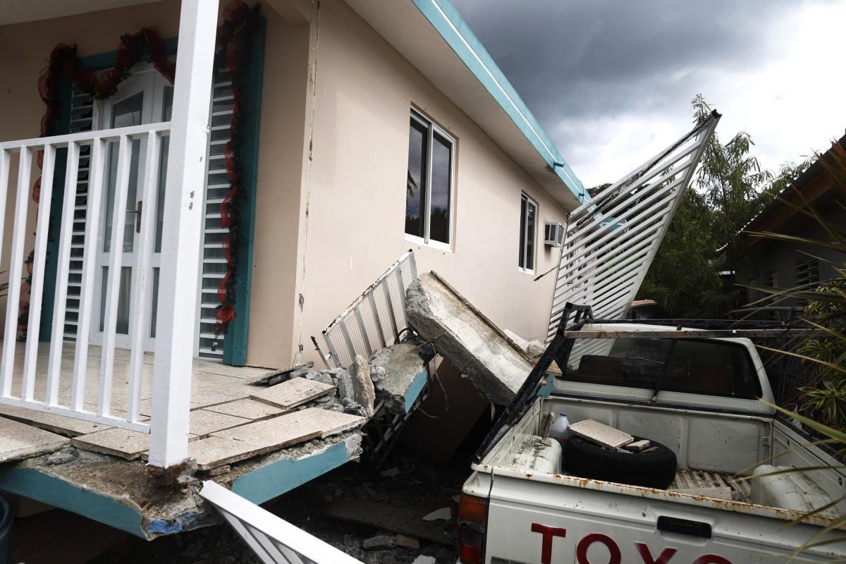 Capilla Destino Surrey Fuerte sismo magnitud 5.4 provoca daños de estructuras en Puerto Rico - El  Diario NY