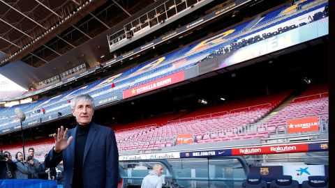 El estratega blaugrana anuló el día de descanso del equipo.