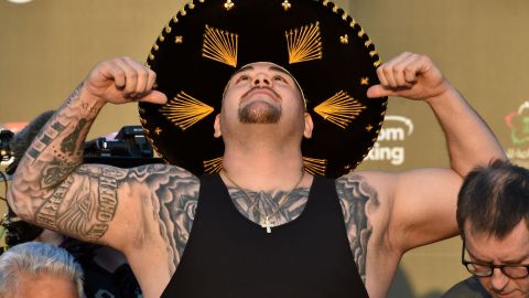 ¡Llegó la hora! Andy Ruiz se ha preparado a fondo para refrendar su campeonato ante Anthony Joshua.