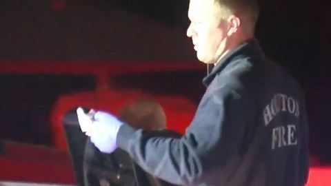 El bebé fue rescatado.