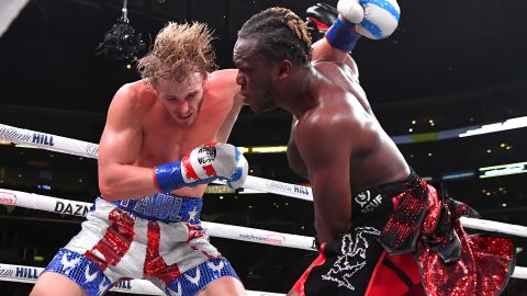 Logan Paul y KSI llevaron su rivalidad en redes sociales al ring.