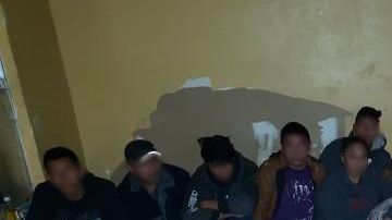 La "casa de seguridad" en Laredo.