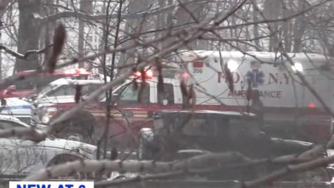 Los automovilistas acusan que no había sal en la vialidad.