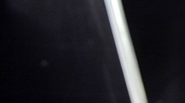 El hombre que tomó la foto estaba esperando su comida cuando vio la escena.