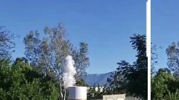 Andy Lovos, de 19 años, fue expulsado del Desfile de las Rosas poco antes de comenzar.