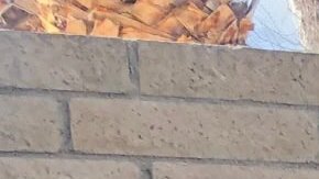 Los tanques de gasolina en la vivienda.