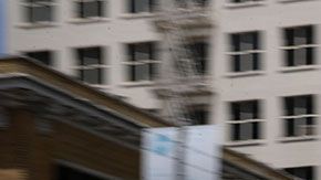 Camión de reparto FedEx en Nueva York.