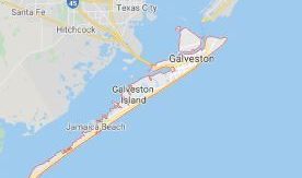 La Isla de Galveston, Texas.