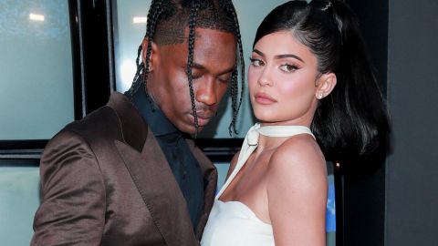 Travis Scott y Kylie Jenner.