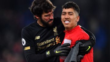 Los jugadores del Liverpool son muy buenos amigos.