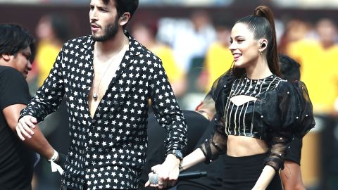 Sebastian Yatra y Tini Stoessel.