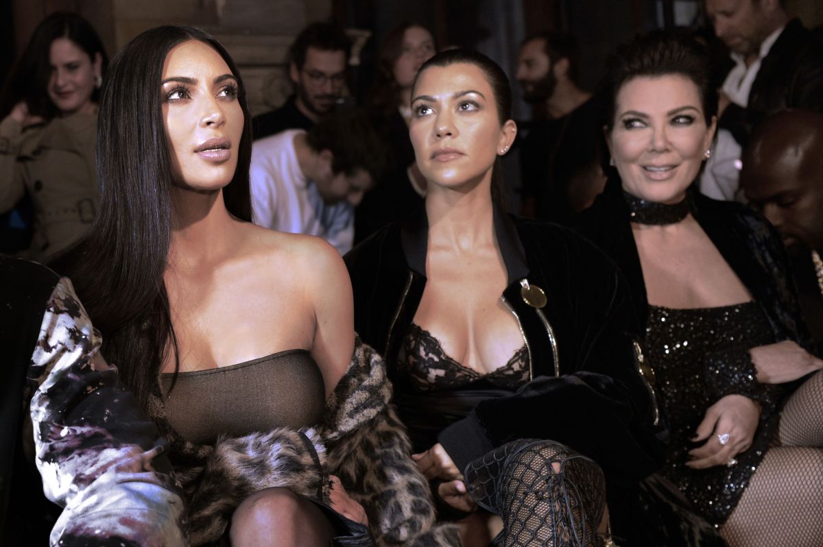 Kim, Kourtney Kardashian y Kriss Jenner.