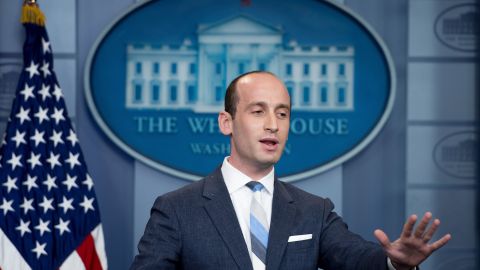 Stephen Miller, asesor de inmigración de Trump.