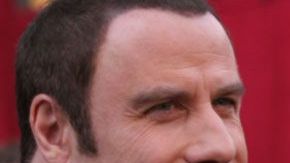 John Travolta y su esposa Kelly Preston.