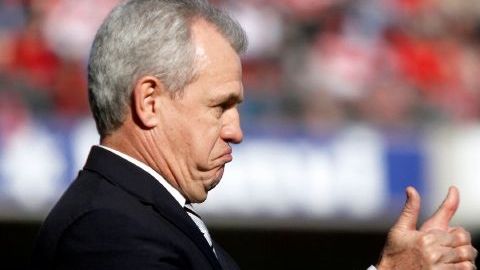 Javier "El Vasco" Aguirre, técnico mexicano  del Espanyol de Barcelona.