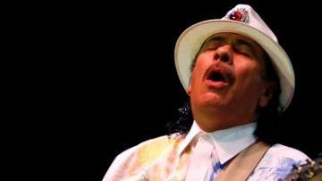 Carlos Santana.