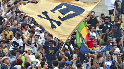 'La Rebel' siempre acompaña a los Pumas.