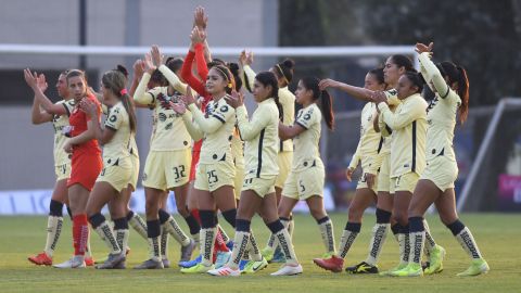 América femenil cumplió 100 partidos.