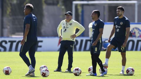 América entrena fuerte de cara a su partidos contra FC Juárez.