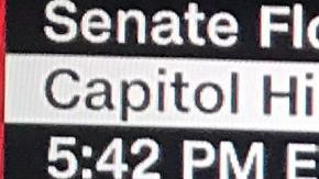 La captura de pantalla de CNN muestra el resultado final del voto.