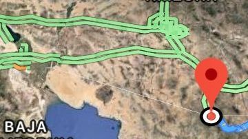 La ruta que refugiados deberán recorrer de Nogales a Ciudad Juárez.