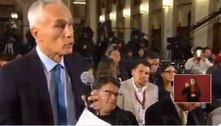 Jorge Ramos lanzó fuertes preguntas a AMLO.