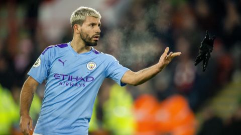 Sergio ’Kun’ Agüero, uno de los mejores delanteros de la Premier League.