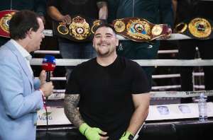 Andy Ruiz ya está entrenando con el Canelo Team; Eddy Reynoso le augura buen futuro