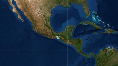 Sismo de 5.8 con epicentro en Oaxaca.