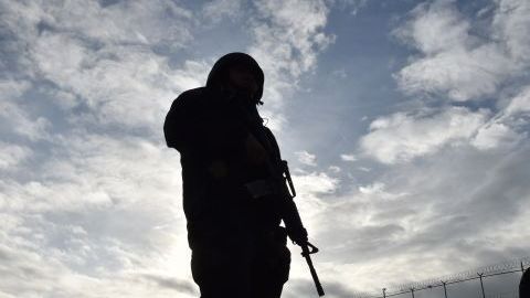 El atracador se desmayó tras la persecución.