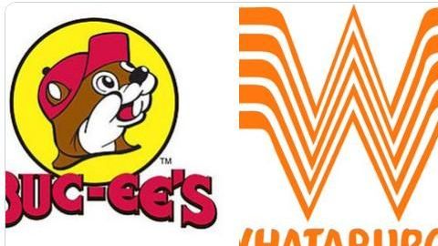 La final: una tienda de conveniencia y una cadena de hamburguesas.